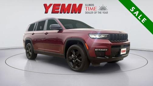Velvet Red Pearlcoat 2025 Jeep Grand Cherokee L Limited