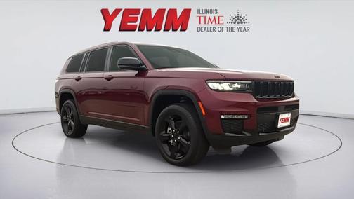 Velvet Red Pearlcoat 2025 Jeep Grand Cherokee L Limited