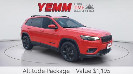 Spitfire Orange Clearcoat 2021 Jeep Cherokee Latitude Plus