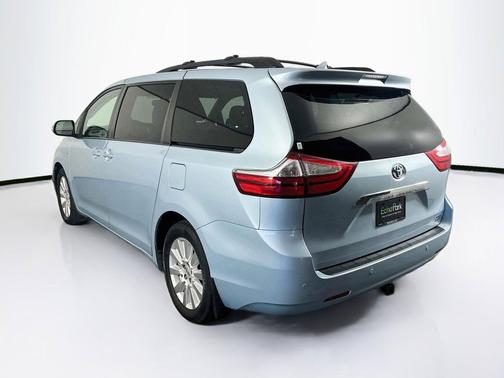 Blue 2017 Toyota Sienna XLE
