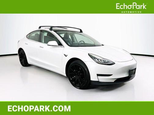 Pearl White Multi-Coat 2019 Tesla Model 3 Long Range