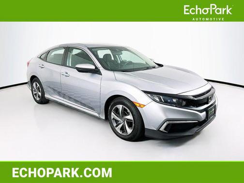 Lunar Silver Metallic 2019 Honda Civic LX