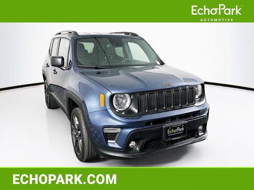 Slate Blue Pearlcoat 2021 Jeep Renegade 80th Anniversary 4x4