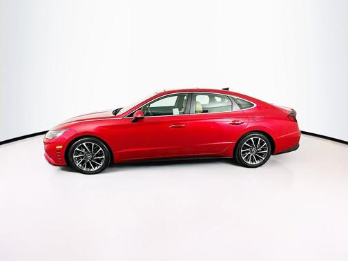 Calypso Red 2020 Hyundai SONATA Limited