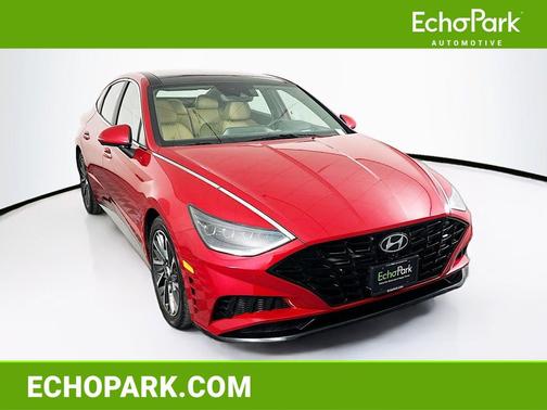 Calypso Red 2020 Hyundai SONATA Limited