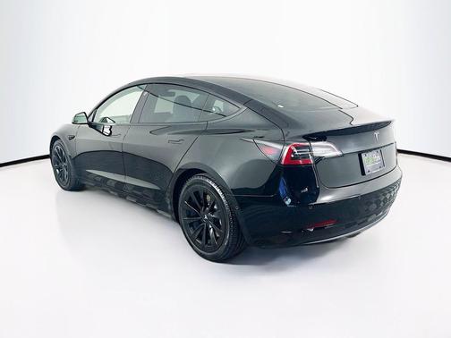 Solid Black 2021 Tesla Model 3 Standard Range Plus