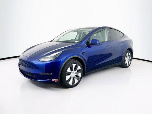 Deep Blue Metallic 2024 Tesla Model Y Long Range Dual Motor All-Wheel Drive