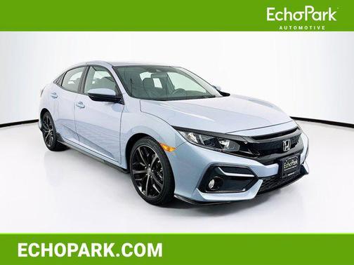 Sonic Gray Pearl 2020 Honda Civic Sport
