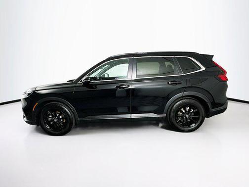 Crystal Black Pearl 2025 Honda CR-V Hybrid Sport FWD