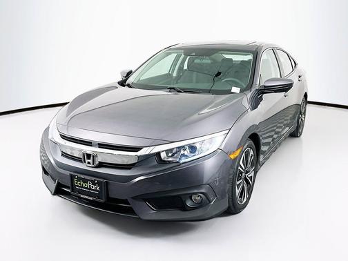 Modern Steel Metallic 2016 Honda Civic EX-T