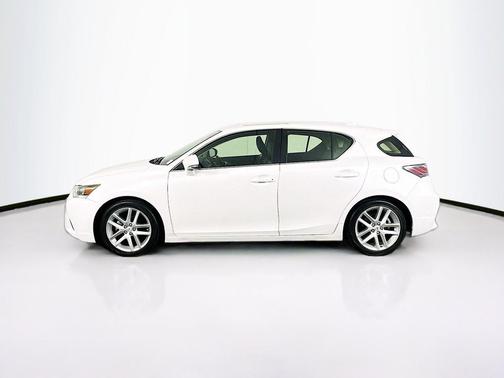 White 2017 Lexus CT 200h Base