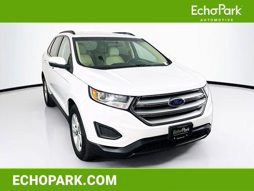 Oxford White 2018 Ford Edge SE