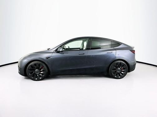Gray 2022 Tesla Model Y Performance Dual Motor All-Wheel Drive