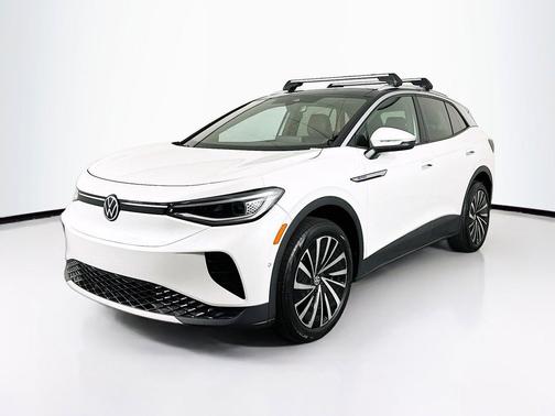 Opal White w/Black Roof 2023 Volkswagen ID.4 Pro S Plus