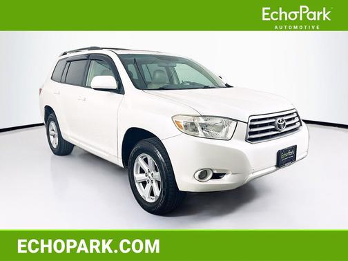 Blizzard Pearl 2010 Toyota Highlander SE
