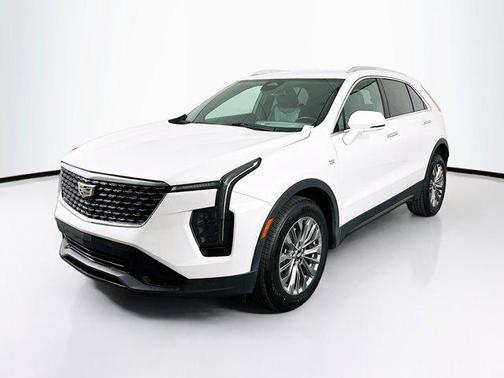 Crystal White Tricoat 2024 Cadillac XT4 Premium Luxury