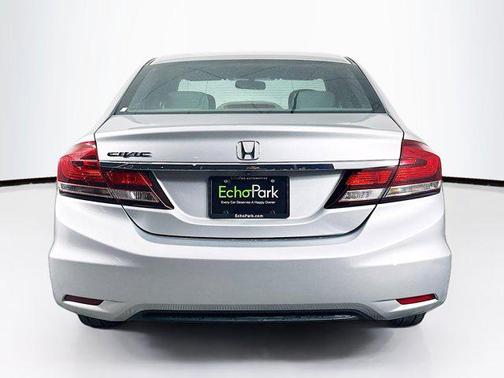 Alabaster Silver Metallic 2014 Honda Civic LX