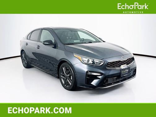 Gravity Gray 2021 Kia Forte GT-Line