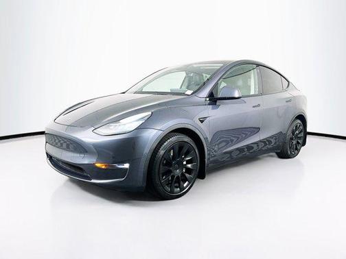 Gray 2021 Tesla Model Y Long Range Dual Motor All-Wheel Drive