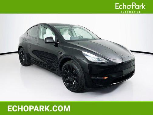 Solid Black 2021 Tesla Model Y Long Range Dual Motor All-Wheel Drive