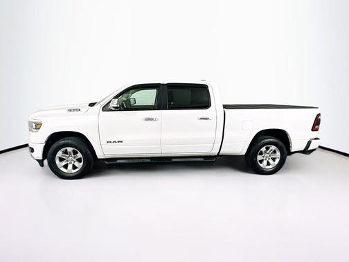 Ivory White Tri-Coat Pearlcoat 2020 RAM 1500 Laramie