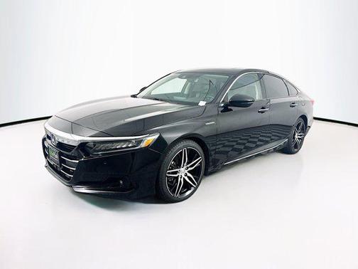 Crystal Black Pearl 2021 Honda Accord Hybrid Touring