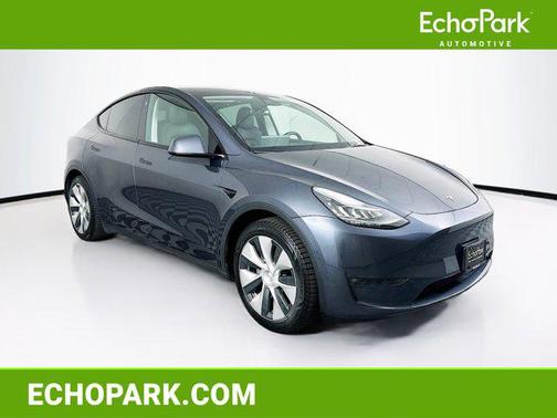 Midnight Silver Metallic 2022 Tesla Model Y Long Range Dual Motor All-Wheel Drive