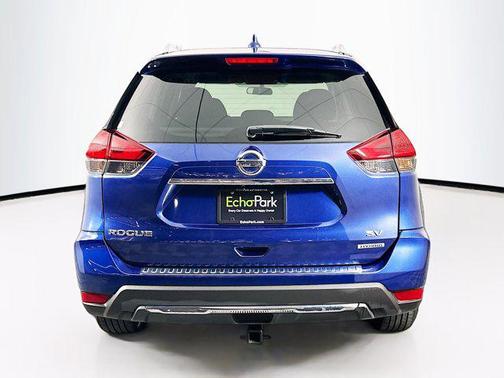 Caspian Blue 2018 Nissan Rogue Hybrid SV