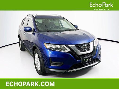 Caspian Blue 2018 Nissan Rogue Hybrid SV