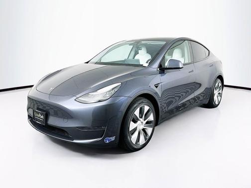 Gray 2021 Tesla Model Y Long Range Dual Motor All-Wheel Drive