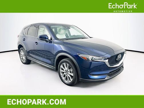 Deep Crystal Blue Mica 2020 Mazda CX-5 Grand Touring