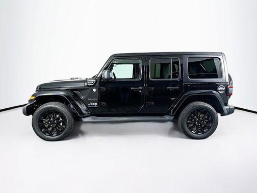 Black Clearcoat 2023 Jeep Wrangler 4xe Sahara