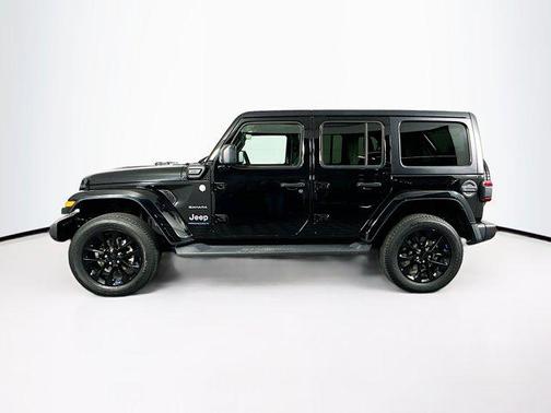 Black Clearcoat 2023 Jeep Wrangler 4xe Sahara