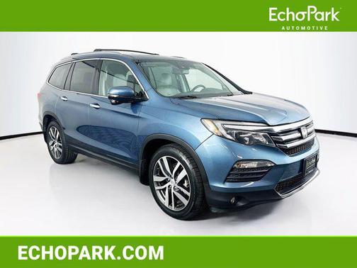 Obsidian Blue Pearl 2016 Honda Pilot Touring