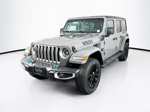 Sting-Gray Clearcoat 2023 Jeep Wrangler 4xe Sahara