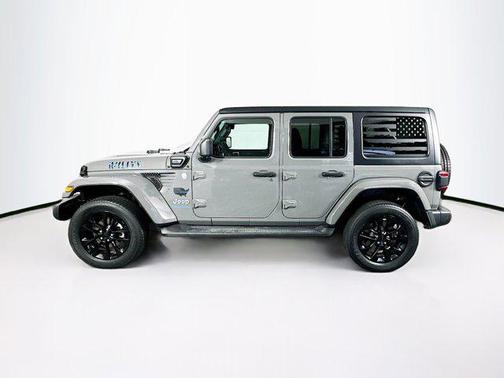 Sting-Gray Clearcoat 2023 Jeep Wrangler 4xe Sahara