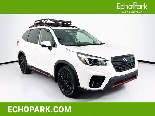 Crystal White Pearl 2021 Subaru Forester Sport