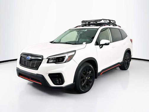 Crystal White Pearl 2021 Subaru Forester Sport