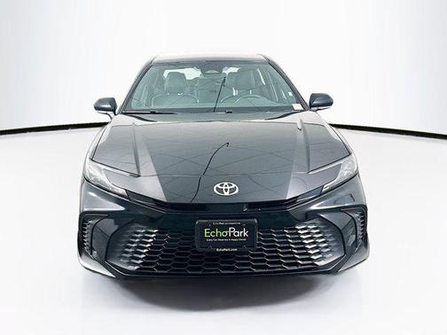 Midnight Black Metallic 2025 Toyota Camry SE