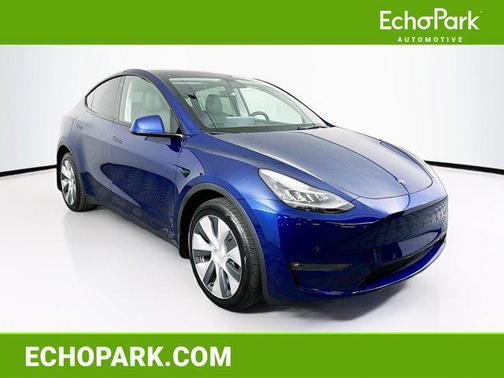 Deep Blue Metallic 2022 Tesla Model Y Long Range Dual Motor All-Wheel Drive