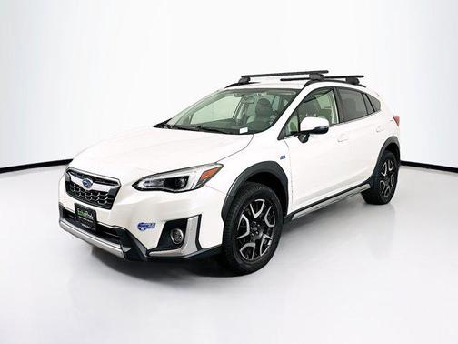 Crystal White Pearl 2020 Subaru Crosstrek Hybrid Base