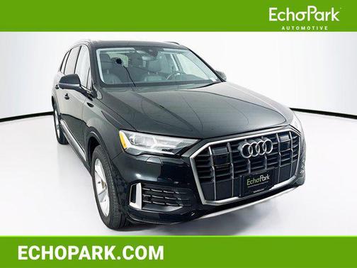 Mythos Black Metallic 2023 Audi Q7 45 Premium Plus
