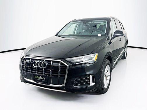 Mythos Black Metallic 2023 Audi Q7 45 Premium Plus