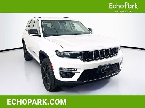 Bright White Clearcoat 2023 Jeep Grand Cherokee Limited