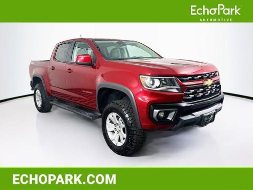 Cherry Red Tintcoat 2021 Chevrolet Colorado LT