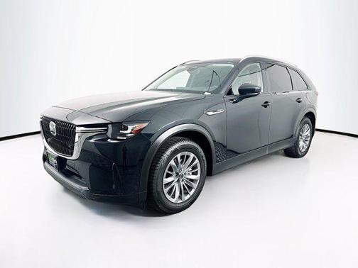Jet Black Mica 2024 Mazda CX-90 PHEV Preferred