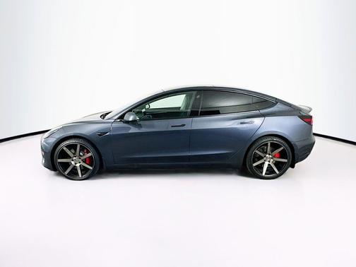 Gray 2022 Tesla Model 3 Performance