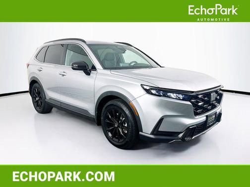 Lunar Silver Metallic 2023 Honda CR-V Hybrid Sport FWD