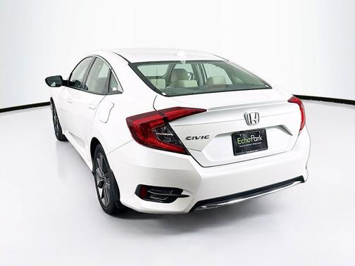 Platinum White Pearl 2021 Honda Civic EX