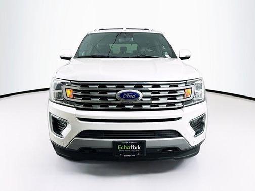 White Platinum Metallic Tri-Coat 2019 Ford Expedition Limited